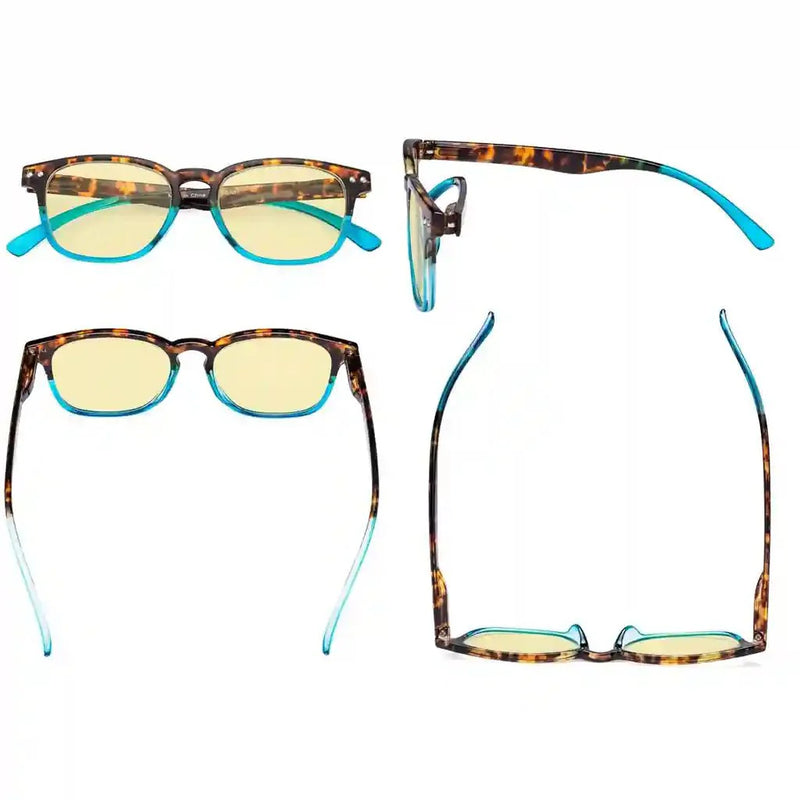 eyekeeper.com 3 Pack Blue Light Blocking Reading Glasses TM079D Eyeglasses