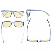 eyekeeper.com 3 Pack Blue Light Blocking Reading Glasses TMCGT1801 Eyeglasses