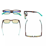 eyekeeper.com 3 Pack Blue Light Blocking Reading Glasses TM898D Eyeglasses