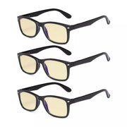 eyekeeper.com 3 Pack Blue Light Blocking Reading Glasses TMCG075 Eyeglasses