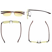 eyekeeper.com 3 Pack Blue Light Blocking Reading Glasses TMCG14009 Eyeglasses