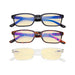 eyekeeper.com - 3 Pack Stylish Blue Light Blocking Reading Glasses TM898