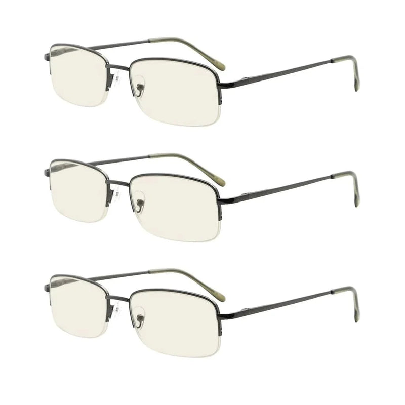 eyekeeper.com 3 Pack Blue Light Filter Reading Glasses CG15015 Eyeglasses