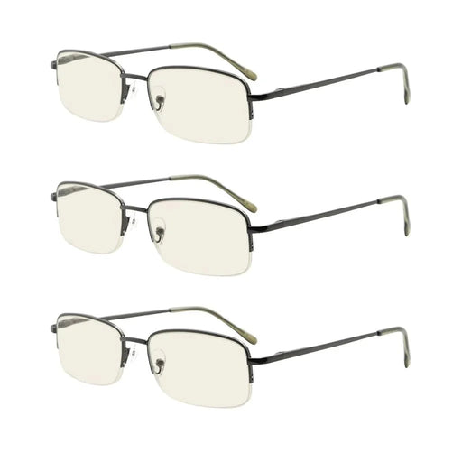 eyekeeper.com 3 Pack Blue Light Filter Reading Glasses CG15015 Eyeglasses