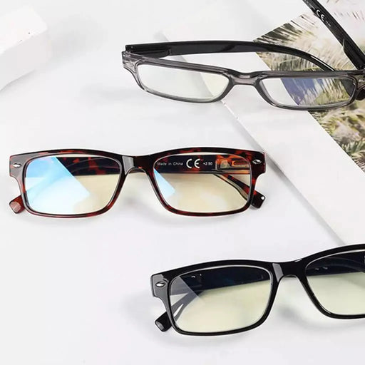 eyekeeper.com 3 Pack Blue Light Filter Reading Glasses Computer Readers UVR108 Eyeglasses