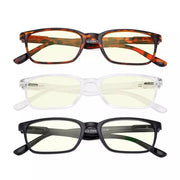 eyekeeper.com 3 Pack Blue Light Filter Reading Glasses UVR898 Eyeglasses