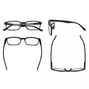 eyekeeper.com 3 Pack Blue Light Filter Reading Glasses UVR898 Eyeglasses