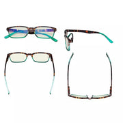 eyekeeper.com 3 Pack Blue Light Filter Reading Glasses UVR898D Eyeglasses