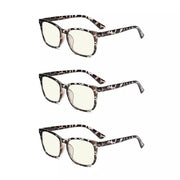 eyekeeper.com 3 Pack Blue Light Filter Reading Glasses UVRT1801 Eyeglasses