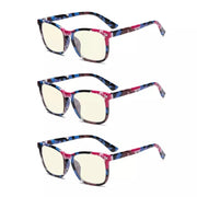 eyekeeper.com 3 Pack Blue Light Filter Reading Glasses UVRT1801 Eyeglasses