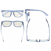 eyekeeper.com 3 Pack Blue Light Filter Reading Glasses UVRT1801 Eyeglasses