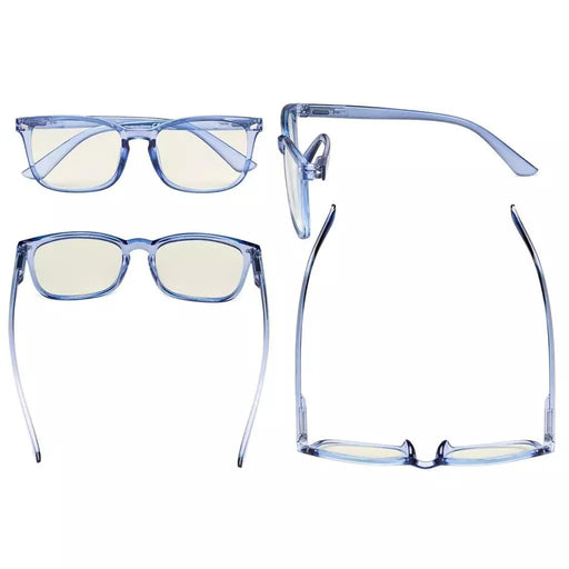 eyekeeper.com 3 Pack Blue Light Filter Reading Glasses UVRT1801 Eyeglasses