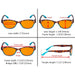 3 Pack Cat-eye Blue Light Blocking Reading Glasses DS074D