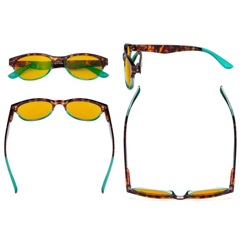 eyekeeper.com 3 Pack Cat-eye Blue Light Blocking Reading Glasses HP074D Eyeglasses