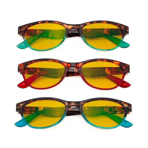 eyekeeper.com 3 Pack Cat-eye Blue Light Blocking Reading Glasses HP074D Eyeglasses