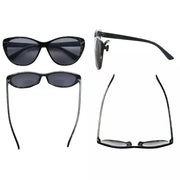 eyekeeper.com 3 Pack Cat-eye Stylish Bifocal Reading Sunglasses S033 Sunglasses