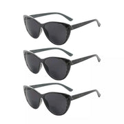 eyekeeper.com 3 Pack Cat-eye Stylish Bifocal Reading Sunglasses S033 Sunglasses