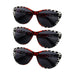 3 Pack Cat-eye Stylish Bifocal Reading Sunglasses S033