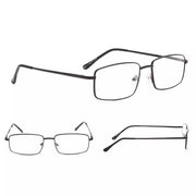 eyekeeper.com 3 Pack Classic Metal Frame Reading Glasses R15023 Eyeglasses