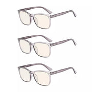eyekeeper.com 3 Pack Classic Trendy Blue Light Filter Reading Glasses UVRT1801 Eyeglasses