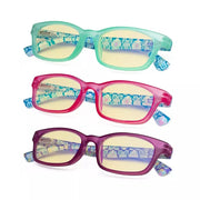 eyekeeper.com 3 Pack Floral Print Blue Light Blocking Readers TM029 Eyeglasses