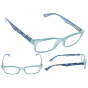 eyekeeper.com 3 Pack Floral Print Temple Reading Glasses 3PKR029 Eyeglasses
