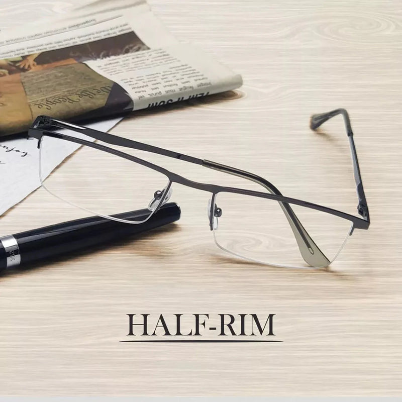 eyekeeper.com 3 Pack Half-rim Metal Frame Reading Glasses R1614 Eyeglasses