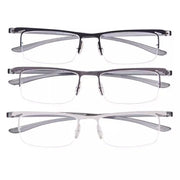 eyekeeper.com 3 Pack Half Rim Reading Glasses 3-R15615 Eyeglasses