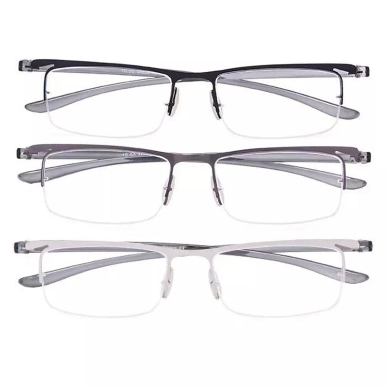 eyekeeper.com 3 Pack Half Rim Reading Glasses 3-R15615 Eyeglasses