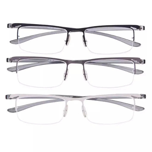 eyekeeper.com 3 Pack Half Rim Reading Glasses 3-R15615 Eyeglasses