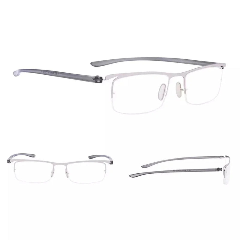 eyekeeper.com 3 Pack Half Rim Reading Glasses 3-R15615 Eyeglasses