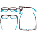 eyekeeper.com - 3 Pack Rectangle Comfort Reading Glasses R075D