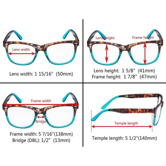 eyekeeper.com - 3 Pack Fashionable Stylish Readers R080D