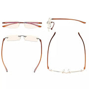 eyekeeper.com 3 Pack Lightweight Blue Light Filter Reading Glasses UVCG1 Eyeglasses