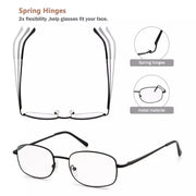eyekeeper.com 3 Pack Lightweight Wire Rim Metal Frame Reading Glasses R3235 Eyeglasses
