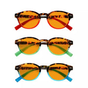 eyekeeper.com 3 Pack Oval Blue Light Blocking Reading Glasses DS091D Eyeglasses