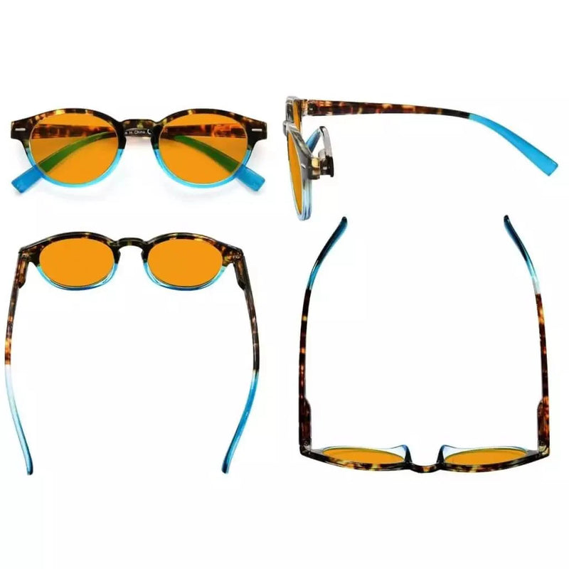 eyekeeper.com 3 Pack Oval Blue Light Blocking Reading Glasses DS091D Eyeglasses