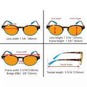 eyekeeper.com 3 Pack Oval Blue Light Blocking Reading Glasses DS091D Eyeglasses