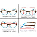 eyekeeper.com - 3 Pack Stylish Elegant Oval Round Reading Glasses R091D