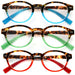 eyekeeper.com - 3 Pack Stylish Elegant Oval Round Reading Glasses R091D