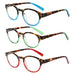 eyekeeper.com - 3 Pack Stylish Elegant Oval Round Reading Glasses R091D