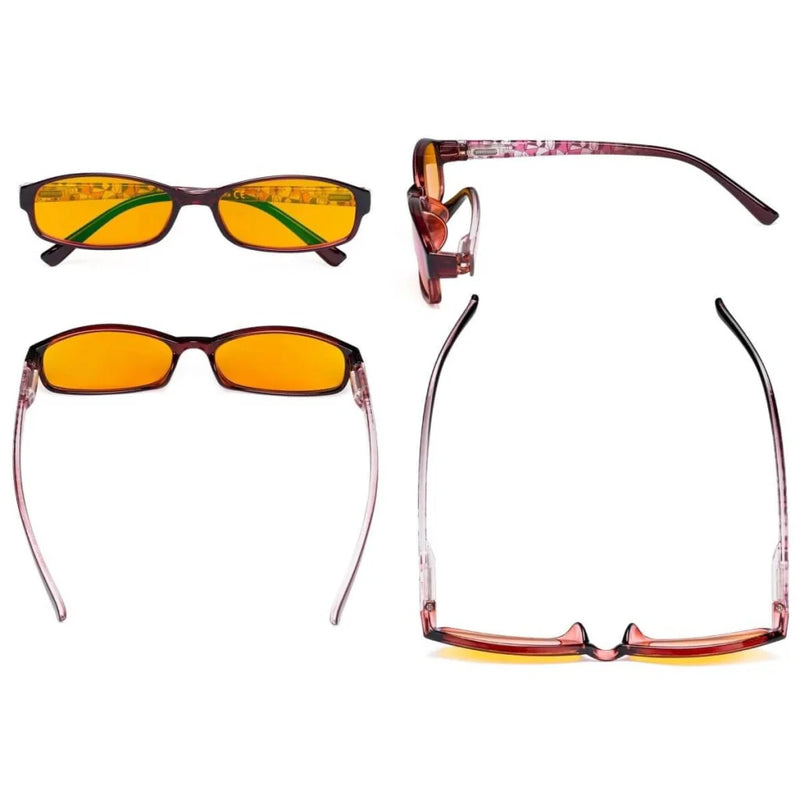 eyekeeper.com 3 Pack Pattern Blue Light Blocking Reading Glasses DSR908 Eyeglasses