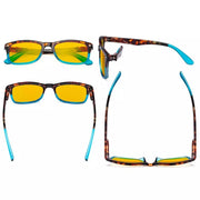 eyekeeper.com 3 Pack Pattern Blue Light Blocking Reading Glasses HP075D Eyeglasses