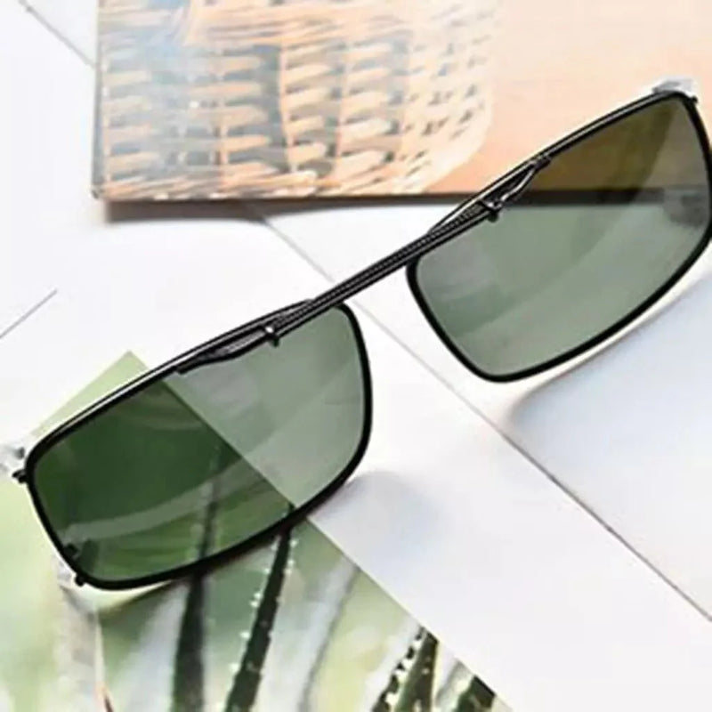 eyekeeper.com 3 Pack Polarized Clip on Sunglasses with Spring Draw Bar C63 (54MMx34MM) Sunglasses