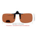 eyekeeper.com - 3 Pack Polarized Flip up Clip on Sunglasses F68 (60MMx43MM)