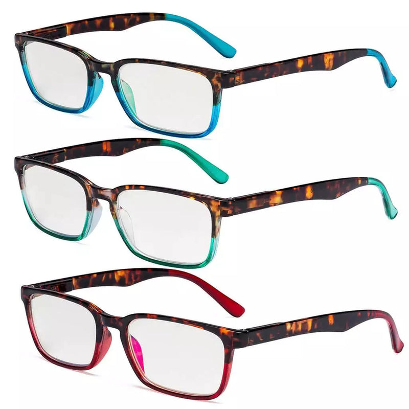 eyekeeper.com 3 Pack Reading Glasses Vintage Readers R898D Eyeglasses