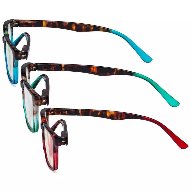 eyekeeper.com 3 Pack Reading Glasses Vintage Readers R898D Eyeglasses