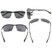 eyekeeper.com - 3 Pack Rectangle Bifocal Sunglasses Pilot Readers SG802