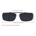 3 Pack Clip-on Polarized Sunglasses C61(54MMx34MM)