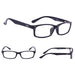 eyekeeper.com - 3 Pack Rectangle Reading Glasses Chic Readers R103